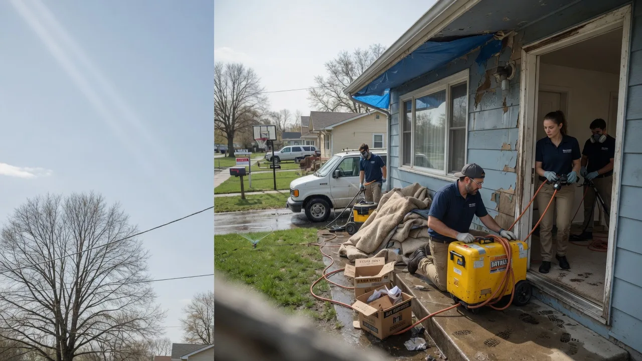 Basement Flood Cleanup in Clontarf, MN near me